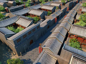 altes Geb&auml;ude 3D Modell