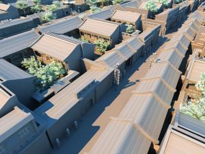 ancient building Model 3D