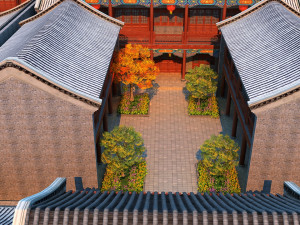 ancient building 3D-Modell