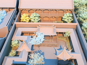ancient building 3D-Modell