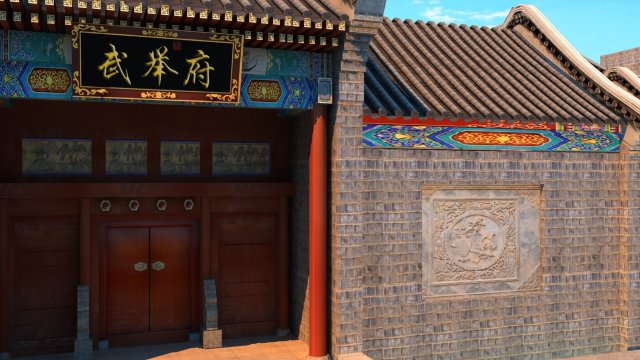 ancient building 3D 모델 .c4d .max .obj .3ds .fbx .stl .blend