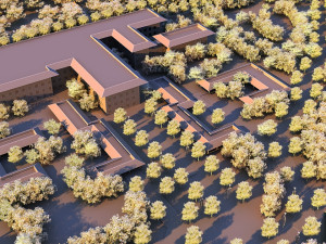 ancient building 3D Model