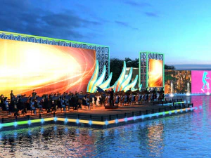 водное шоу 3D Модель