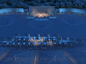 water show Model 3D