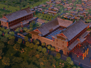 ancient building 3D Model