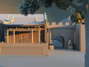 stage 3D Model