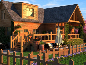 cabin 3D Model
