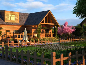 cabin 3D Model
