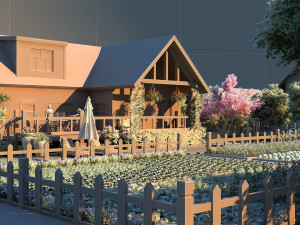 cabin 3D Модель