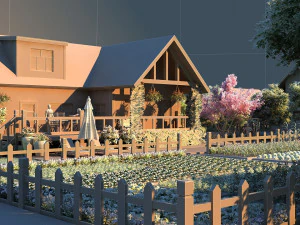 cabin 3D Model
