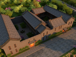 ancient building 3D Модель