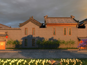 ancient building 3D 模型
