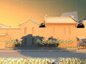 ancient building 3D Model