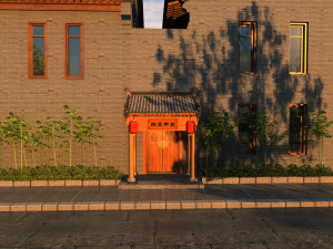 ancient building 3Dモデル