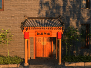 ancient building 3Dモデル
