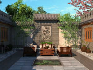 villa 3D Model