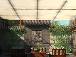 villa 3D Model