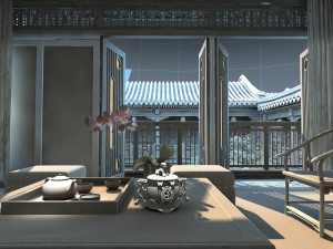 ancient building 3D Model