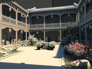 ancient building Modelo 3D