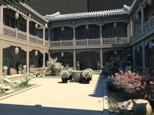 ancient building 3D Model