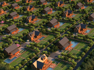 villa 3D Model