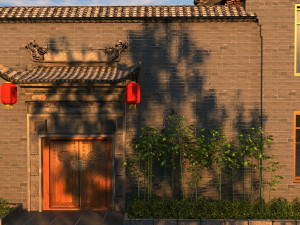 ancient building 3Dモデル