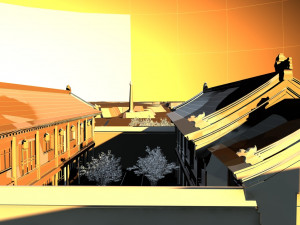 ancient building 3D मॉडल