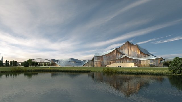 shanghai opera house Modelo 3D .c4d .max .obj .3ds .fbx .stl .blend 