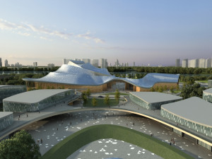 shanghai opera house Modelo 3D