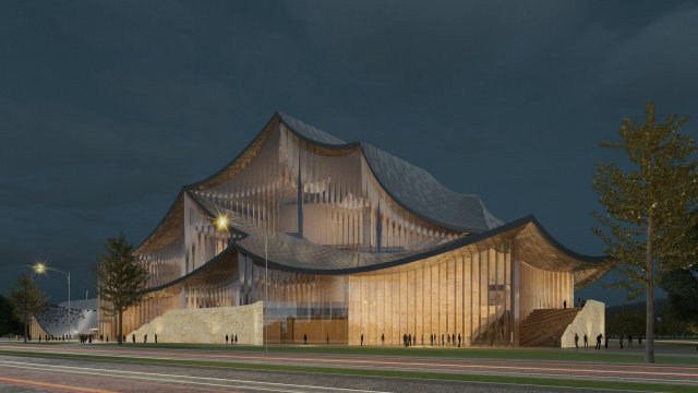 shanghai opera house Modèle 3D .c4d .max .obj .3ds .fbx .stl .blend 