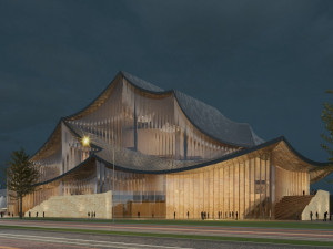 shanghai opera house 3D Model
