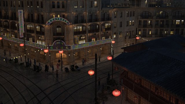 Old shanghai Modelo 3D .c4d .max .obj .3ds .fbx .stl .blend 
