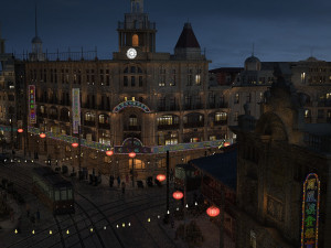 Old shanghai Modelo 3D