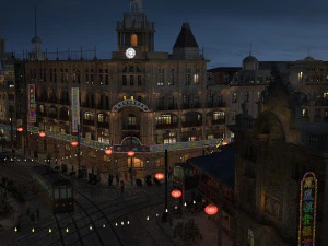 Vieux Shanghai Modèle 3D