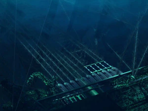 undersea shipwreck 3D Model