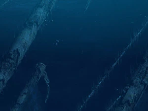 undersea shipwreck 3D Model