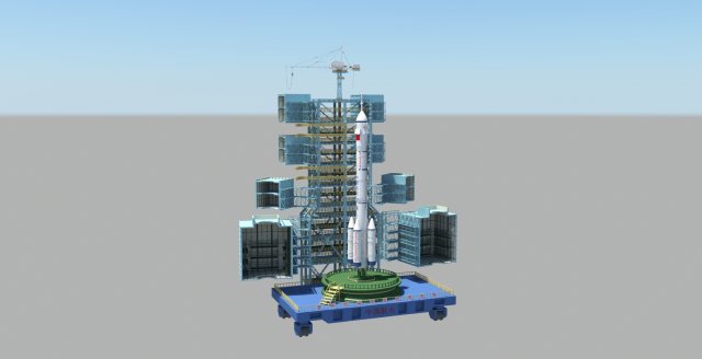 rocket 3D 모델 .c4d .max .obj .3ds .fbx .stl .blend 