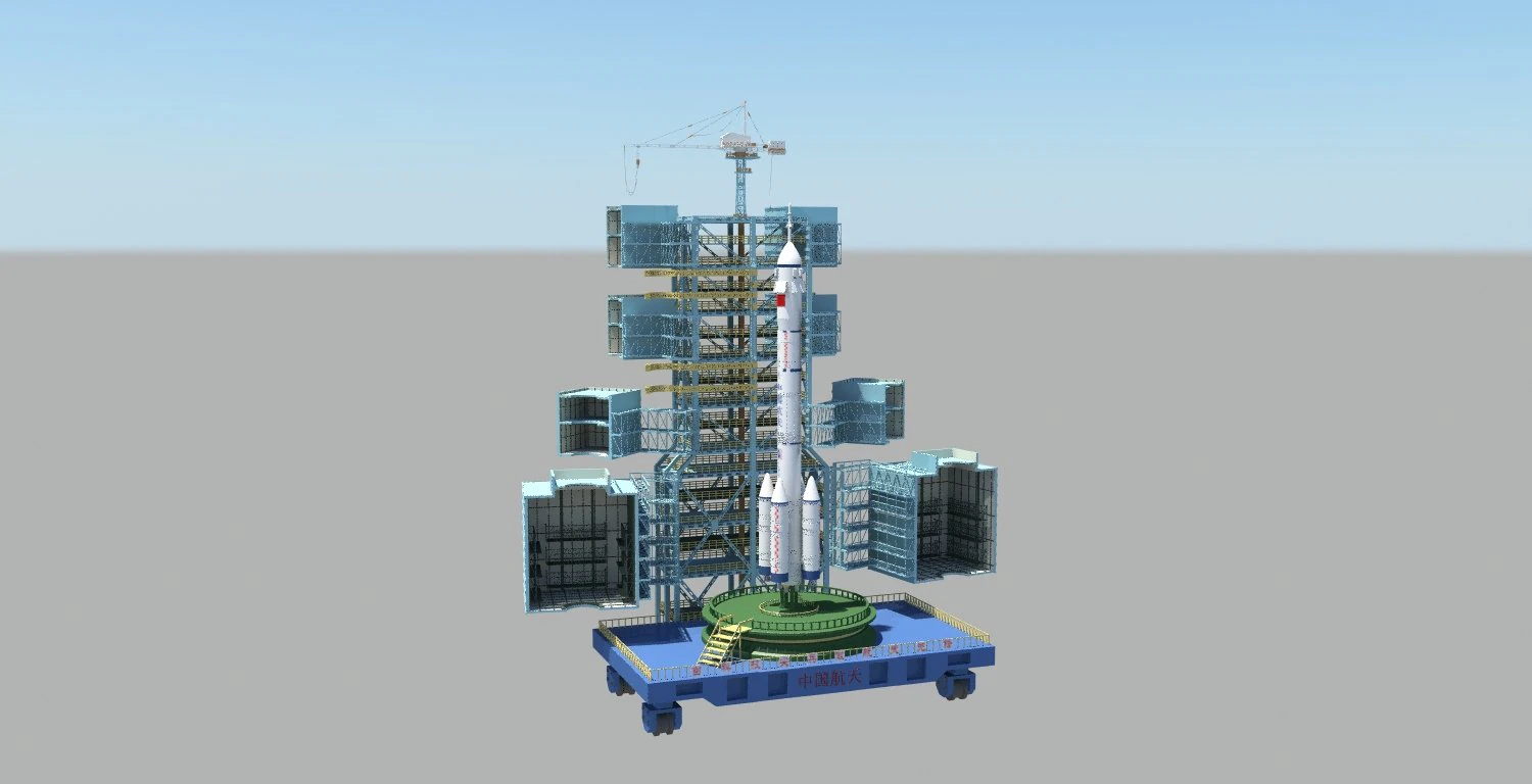 rocket 3D Model .c4d .max .obj .3ds .fbx .stl .blend 