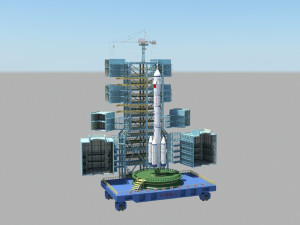 rocket 3D-Modell