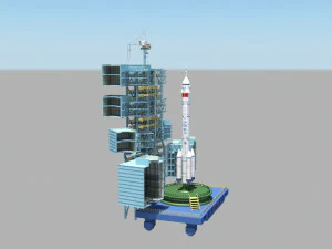 rocket 3D Model