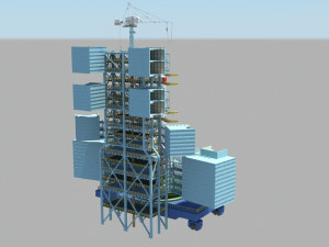 rocket 3D 모델