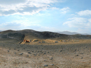 construction site 3D 模型