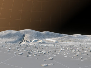 construction site 3D 模型