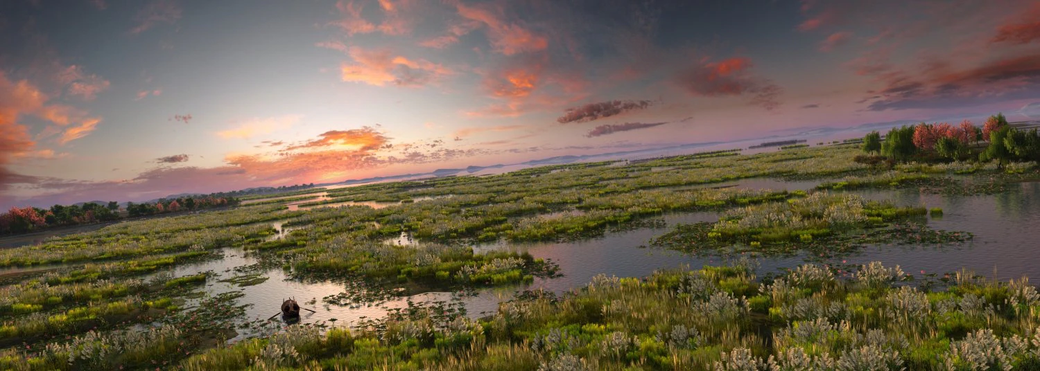 wetlands 3D Model .c4d .max .obj .3ds .fbx .stl .blend