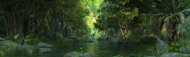 wetlands 3D Model .c4d .max .obj .3ds .fbx .stl .blend 
