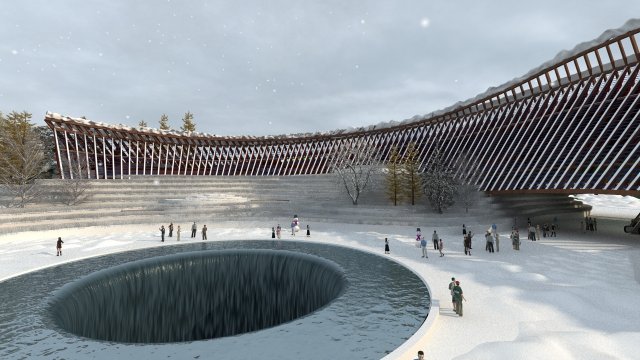 four seasons of the world expo 3D Model .c4d .max .obj .3ds .fbx .stl .blend 