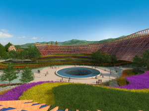 four seasons of the world expo 3D Model