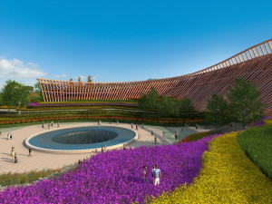 four seasons of the world expo 3D Model