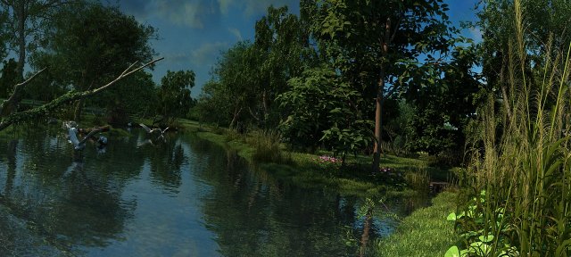 wetlands 3D-Modell .c4d .max .obj .3ds .fbx .stl .blend 