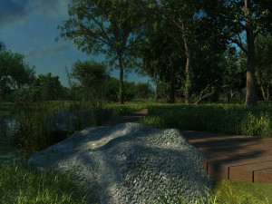 wetlands 3D-Modell